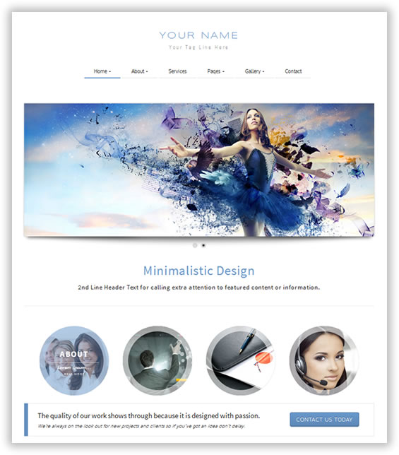 Responsive Bootstrap General Theme 4 Documentation