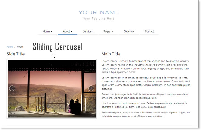 Responsive Bootstrap General Theme 4 Documentation